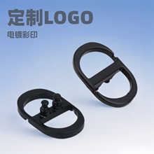 合金压铸加工定制彩妆系logo香包铭牌饰品电镀彩印加工金属标