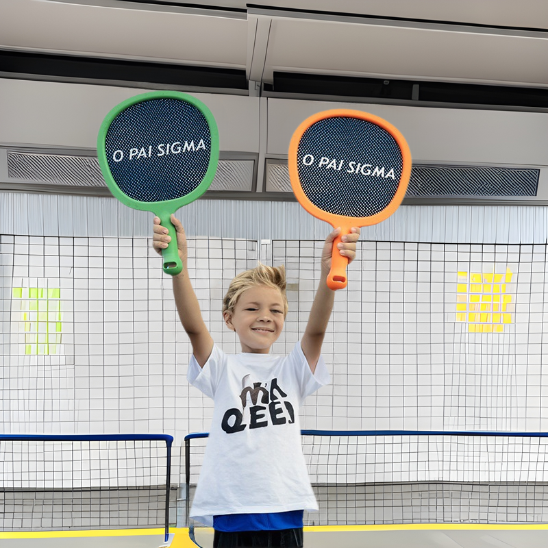 Oupai Sigma factory direct large children's entry training tennis racket badminton racket body sense training equipment