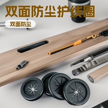 厂家直销橡胶双面防尘护线圈出线护套卡扣配电箱护线套卡扣胶塞