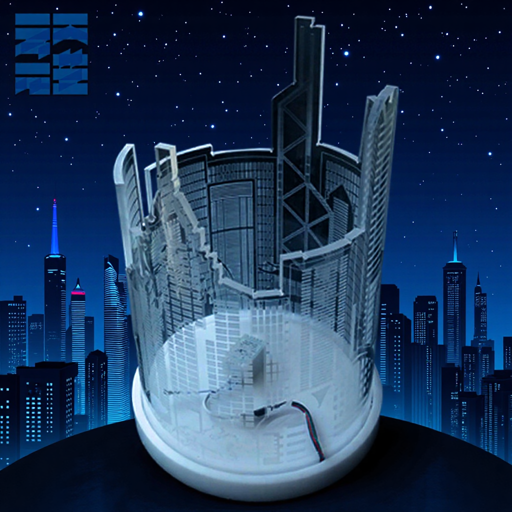 亚克力灯 LED七彩渐变亚克力灯  亚克力加工定制 亚克力广告灯箱