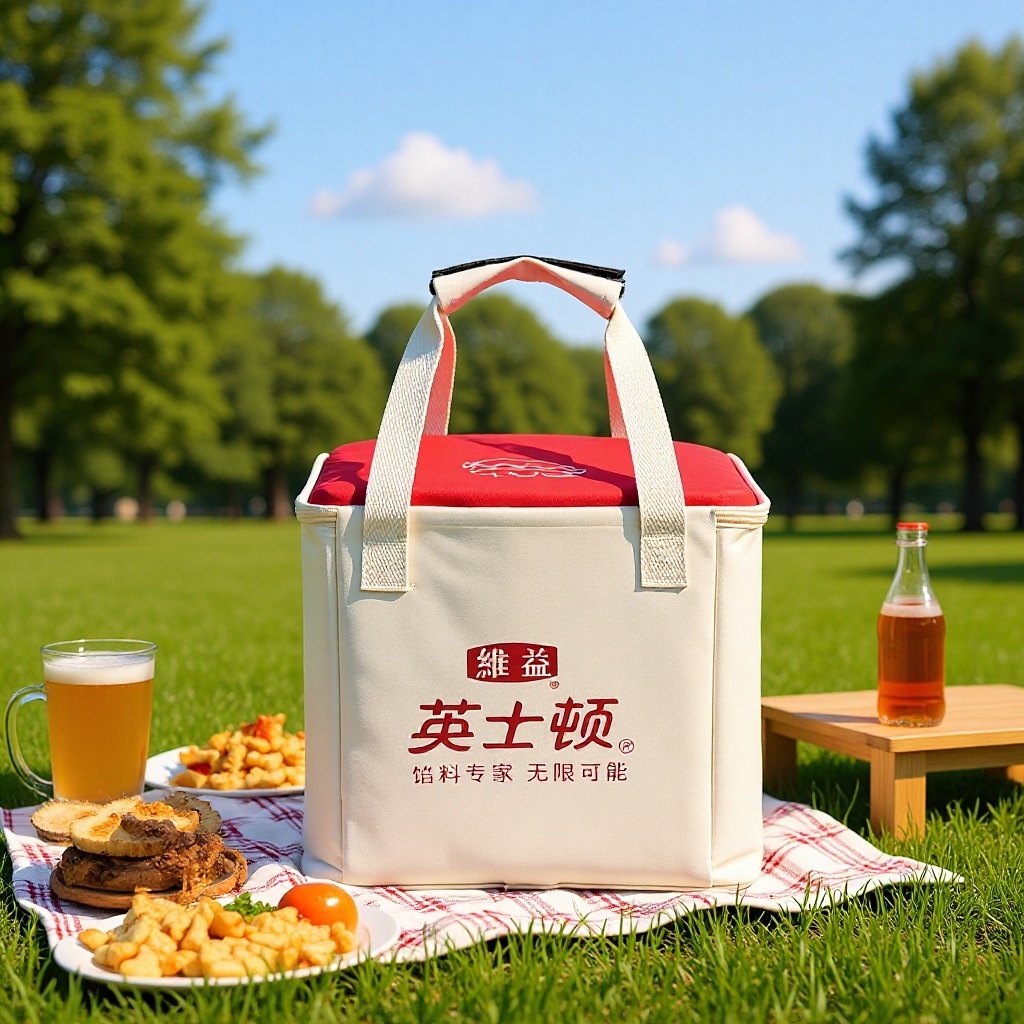 内铝膜保温袋食品蛋糕保冷保鲜手提拉链包外卖外卖专用