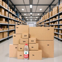 定制邮政特硬淘宝箱定制物流纸箱批发3/5层快递盒1-13号瓦楞包装