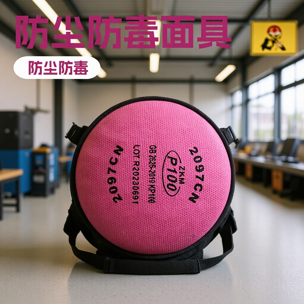2097过滤棉工业异味防毒过滤网粉尘专用KP100活性炭面具面罩透气