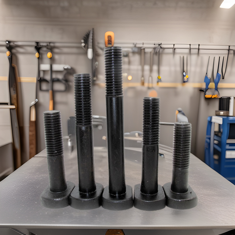 厂家直供现货高强T型螺栓氧化发黑连接件十字扣件 T型螺栓螺钉