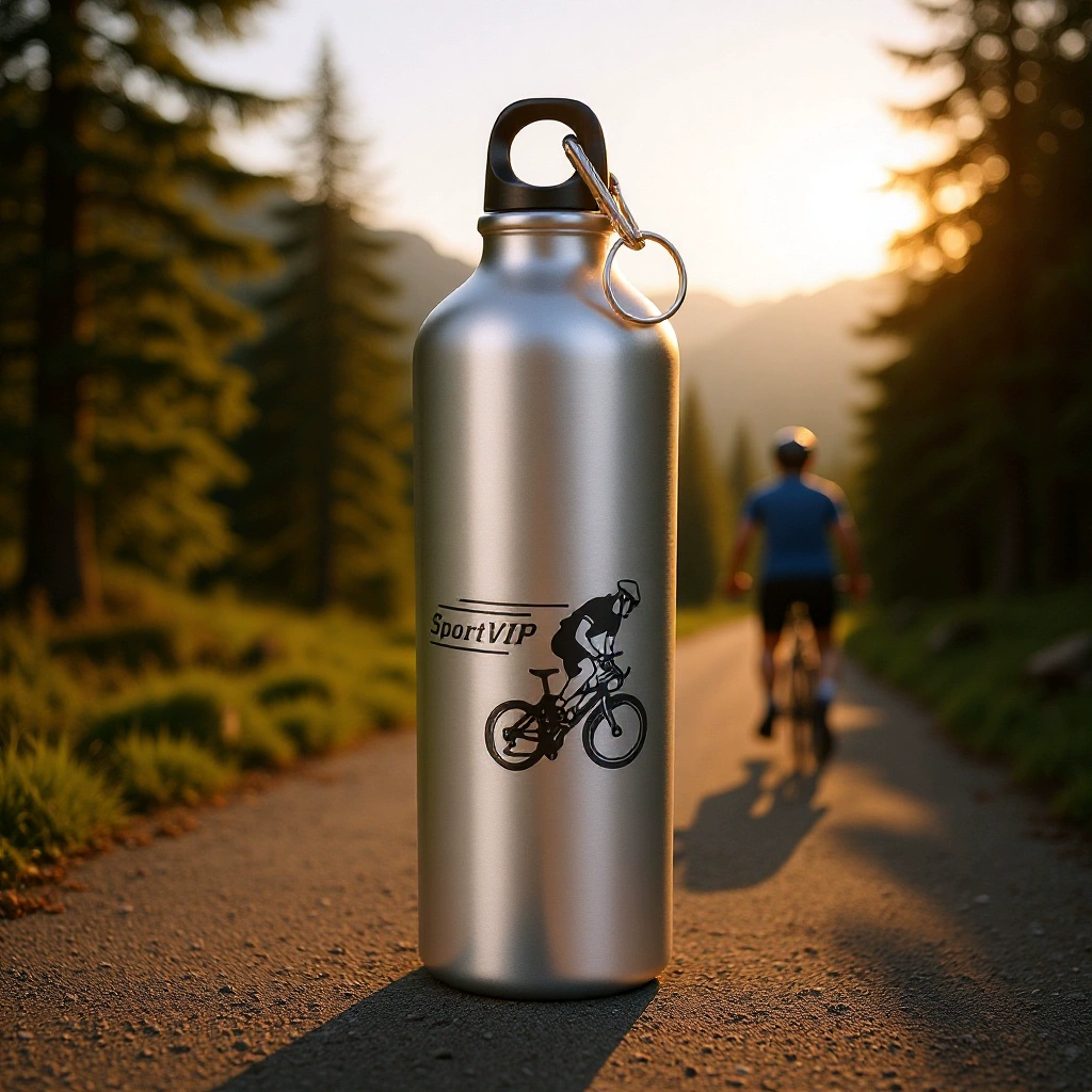 Фабрика Оптовая 750 мл Алюминиевый Чайник Из Нержавеющей Стали Спорт На Открытом Воздухе Чайник Езда Портативная Ручная Бутылка Воды