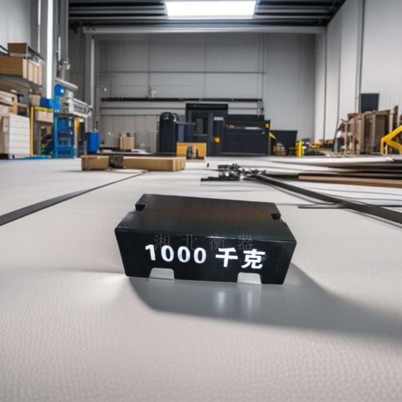 河北1吨冀香砝码灰口铸铁材质M1-1000kg标准平板锁型校磅厂家地磅