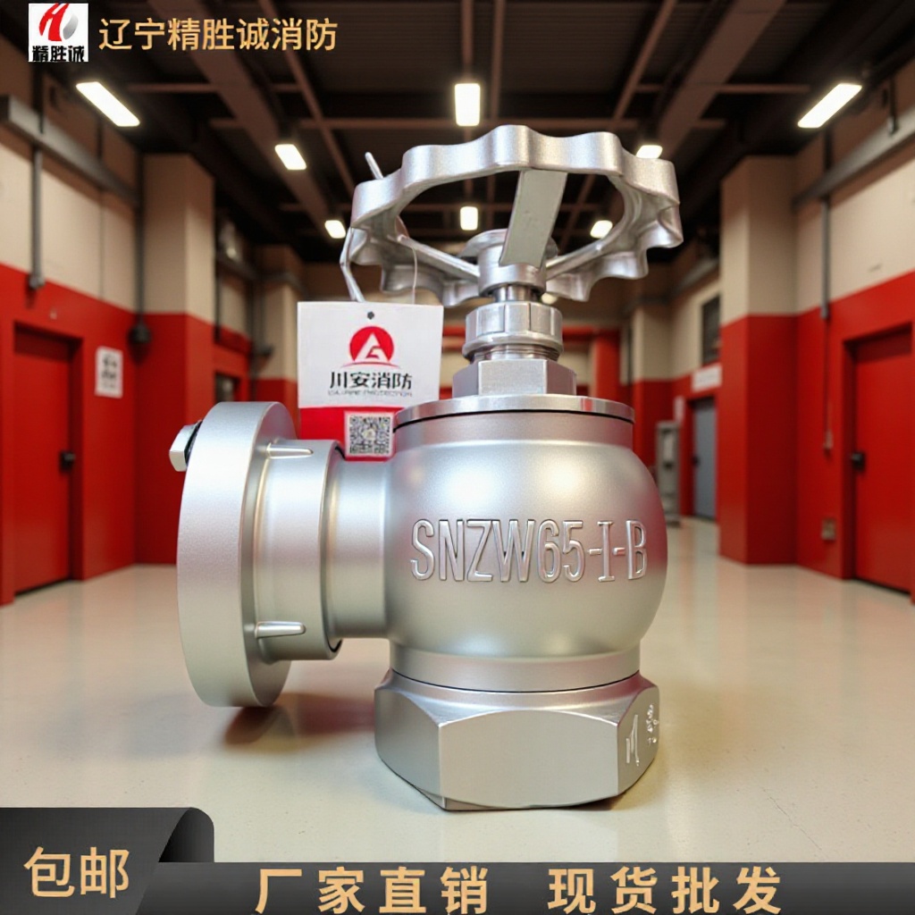 批发不锈钢消火栓SN65消防栓头DN65船用船舶化工防锈减压栓头