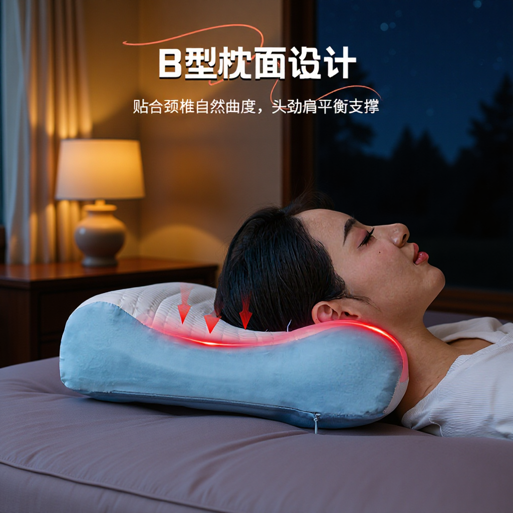 Tpu Liner Inflatable Neck Pillow Long-Distance Travel Camping Style Tent Pillow Portable Home Pillow Sleeping