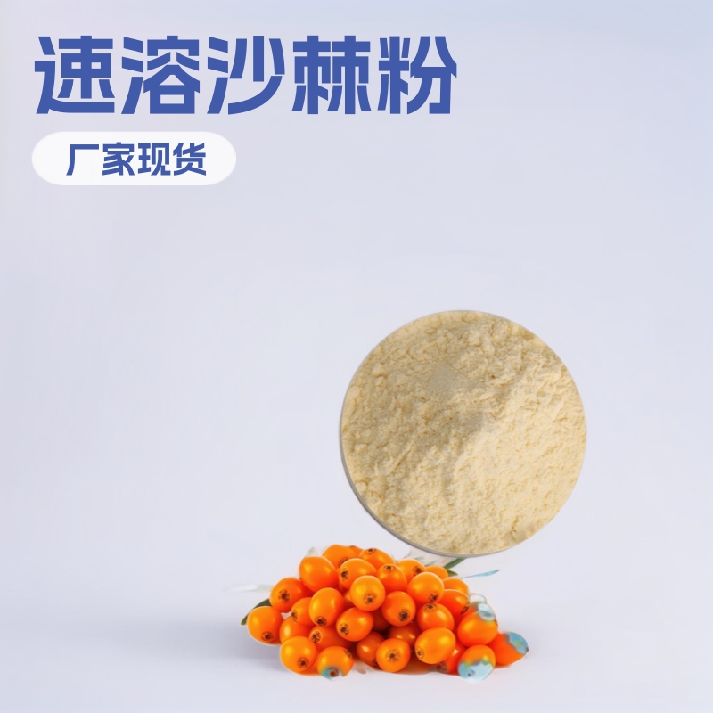 沙棘果粉沙棘浓缩汁粉固体饮料厂家现货速溶沙棘粉