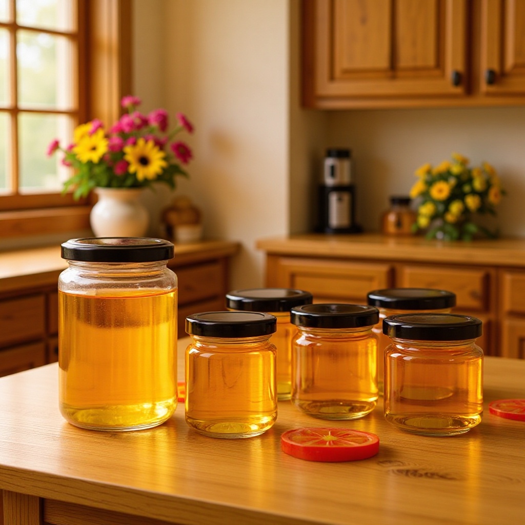 批发圆形玻璃蜂蜜瓶酱菜瓶 密封果酱罐头瓶创意100ml燕窝瓶子带盖