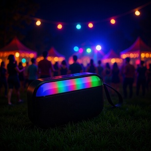 Speakers drop-shaped, protective waterproof small travel handheld wireless strap, bluetooth