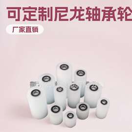 厂家直销尼龙轴承轮尼龙转运轮尼龙输送轮可定制
