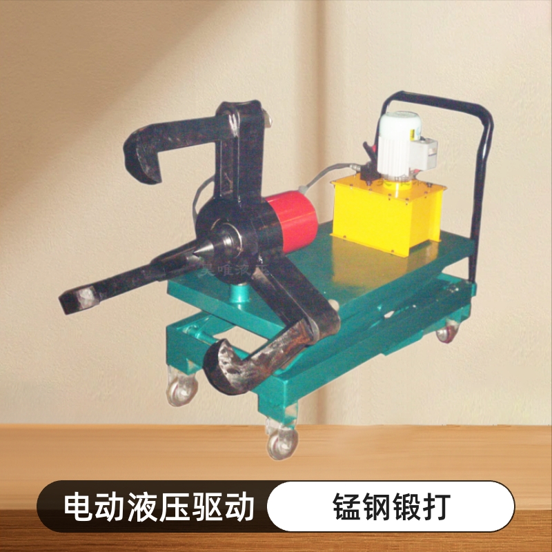 供三爪液压拉马车间用调节式车载电动液压拉马锻打拉钩冷拉拔轮器