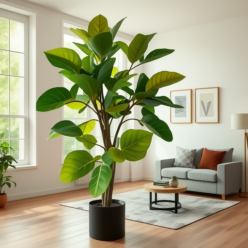 Simulation green plant decoration living room large -scale landing…