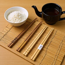 ins韩国风实木筷子合集复古小众餐具餐厅民宿日式尖头筷刻字定制