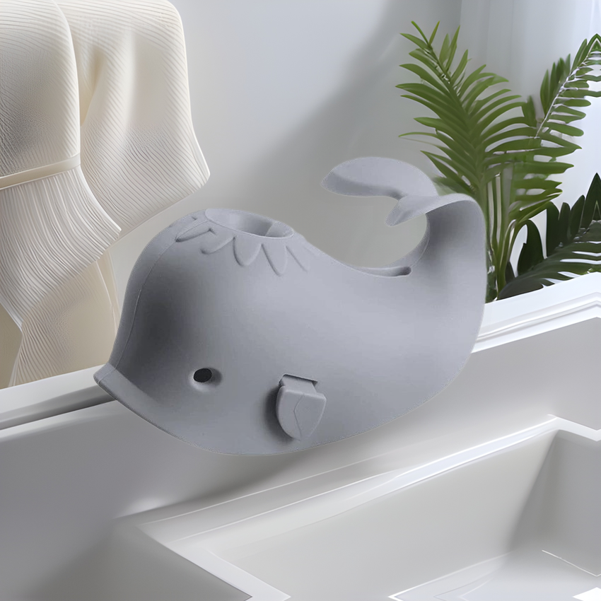 Whale Bathroom Faucet Silicone Protective Cover Anti-Collision Cushion Cover Children's Toy Amazon Toiletries