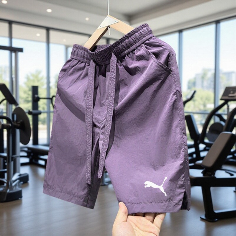 Majia Ice-Cool Quick-Dry Men's Shorts, Summer Thin Casual Pants, Men's Trousers for Fitness, Running, and Beach, Knee-Length Shorts Majia Ice-Cool Quick-Dry Men's Shorts, Summer Thin Casual Pants, Men's Trousers for Fitness, Running, and Beach, Knee-Length Shorts