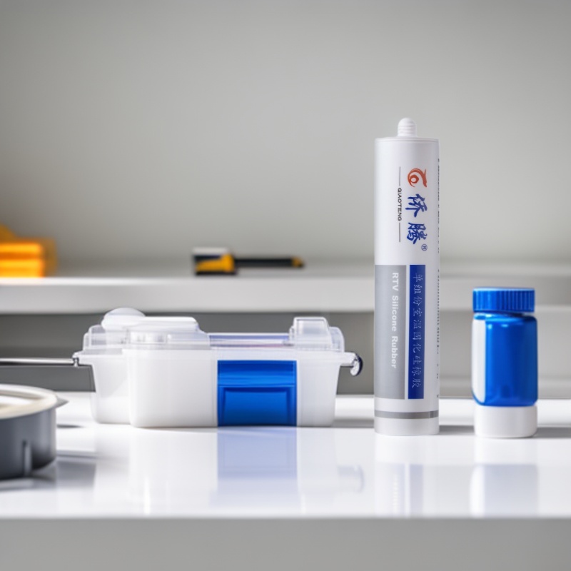 批发侨腾EPT-910耐高温防水单组份硅酮胶RTV半流平快干胶密封胶