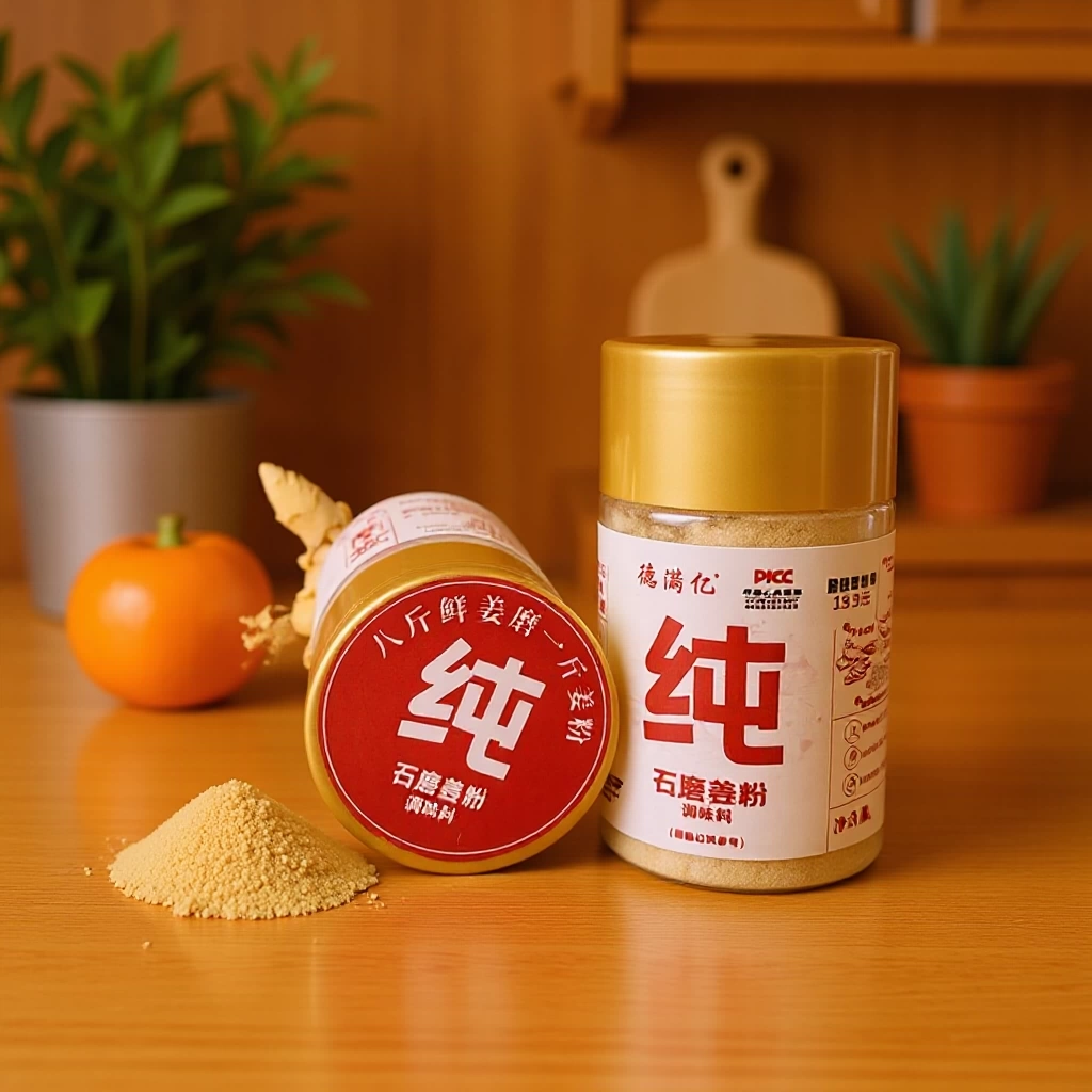 [Demanyi] Каменная мельница чистый имбирный порошок Процесс микроволновой стерилизации