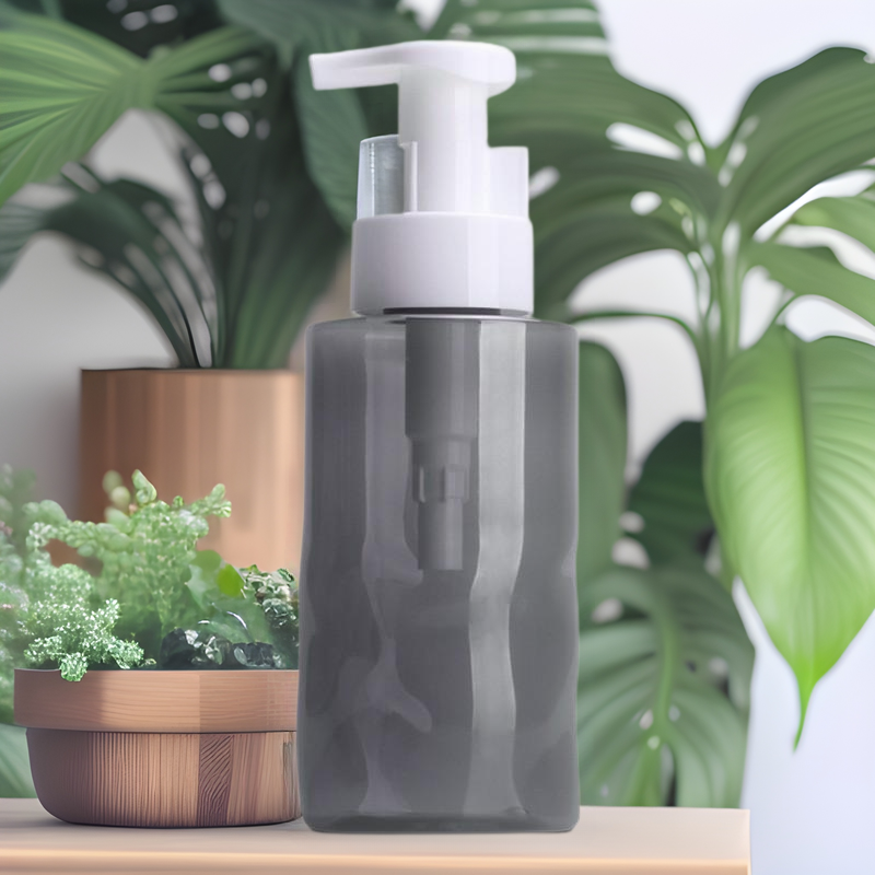 320ml capacity 32 tooth water ripple irregular depression cylinder press PET bottle suit washing bottle sub-bottling