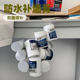 白色墙修复神器补墙膏 腻子粉防水防霉家用小罐装墙面修补膏 批发