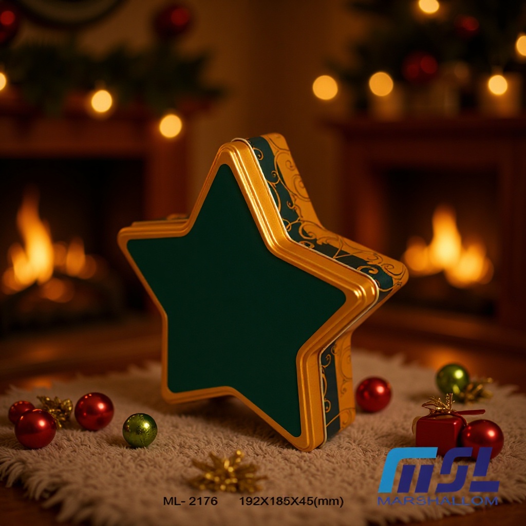 源头厂家 优惠供应精美马口铁ML-2176糖果罐 巧克力罐 通用包装罐