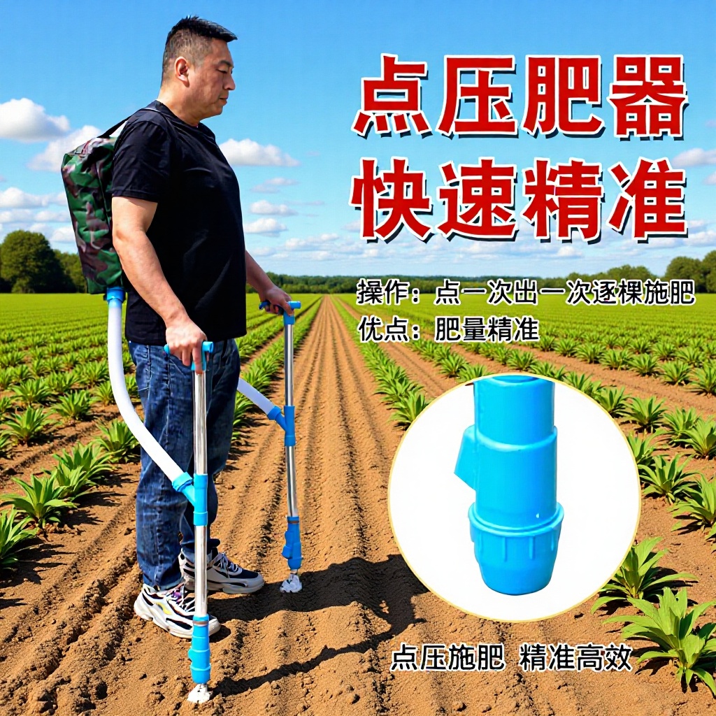 农用玉米施肥器点肥器 背负式多功能手动撒肥机 追肥器小型下化肥