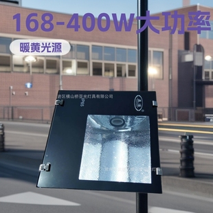 Support Customized 168-400W Outdoor High-Power Floodlight High Mast Lamp High Pressure Sodium Lamp Metal Halide Lamp