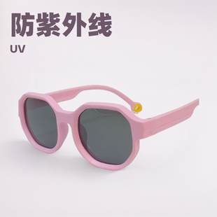New Children's Sunglasses Props Anti-Uv Polarized Play Cool Sunglasses for Girls and Babies Sun Protection Glasses