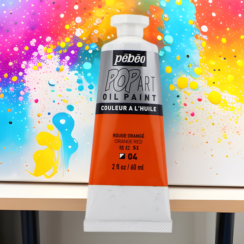 贝碧欧Pebeo油画颜料POP油彩60ml42写生水彩美术彩绘丙烯画