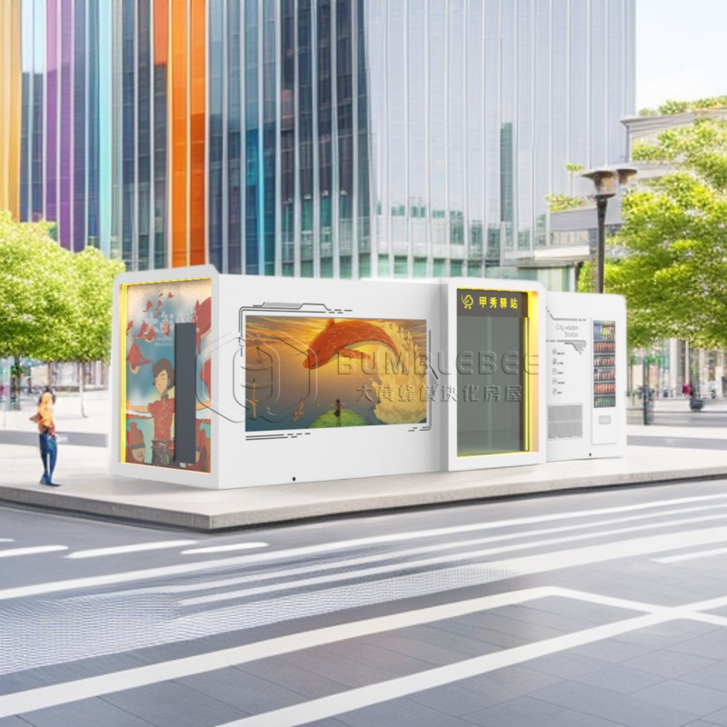 市政公厕厂家 智慧型环保厕所 干净无异味 大黄蜂智慧驿站