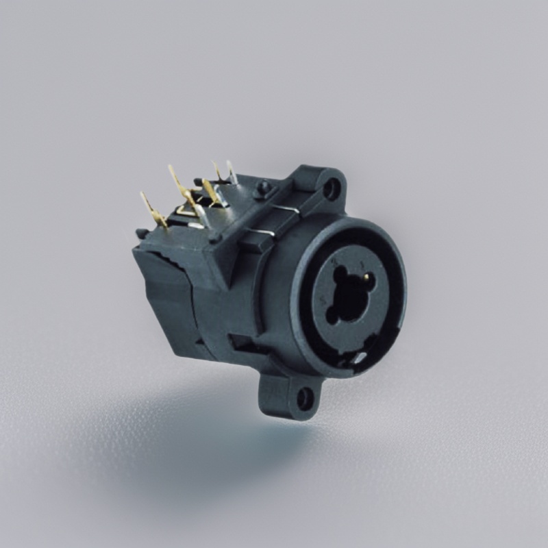 供应XLR 6.35组合插座 音响麦克风调音台接头 组合XLR连接器现货