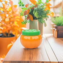 现货150ml分装瓶塑料卡通pet广口南瓜小容量水晶泥糖果玩具包装瓶