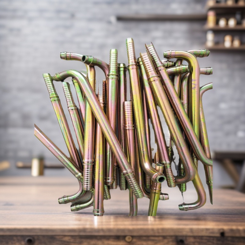 加长液压管接头扣压式接头 液压胶管接头 油管对丝 胶管扣压接头