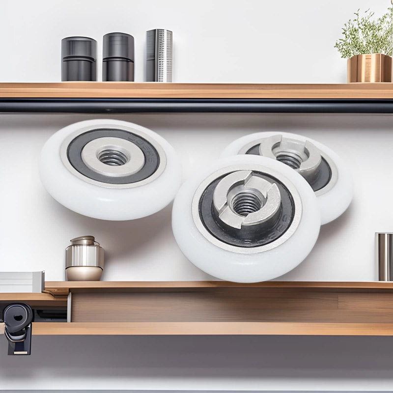 Подшипник резиновый шкив S605RS с винтом M4 не легко ржавеет для душевой посуды шкаф для направляющих колеса