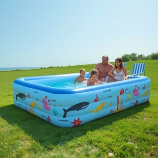 Summer Hot-Selling Ocean Ball Pool Children's Inflatable Home Swimming Pool Adult Inflatable Paddling Pool 3m Inflatable Toys