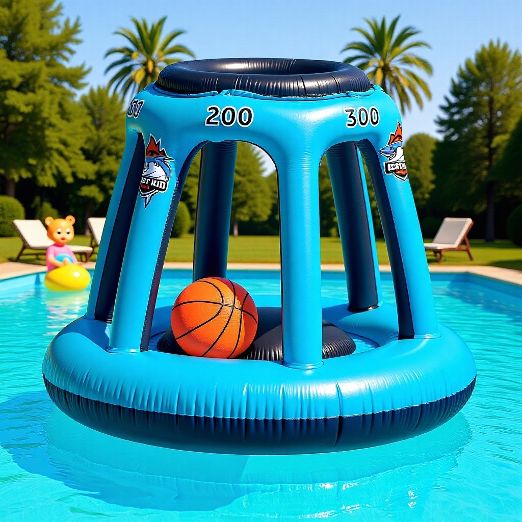 Supply of Inflatable Water Basketball Stands, Inflatable Game Basketball Stands, Children's Water Basketball Stands, Inflatable Ball Stands