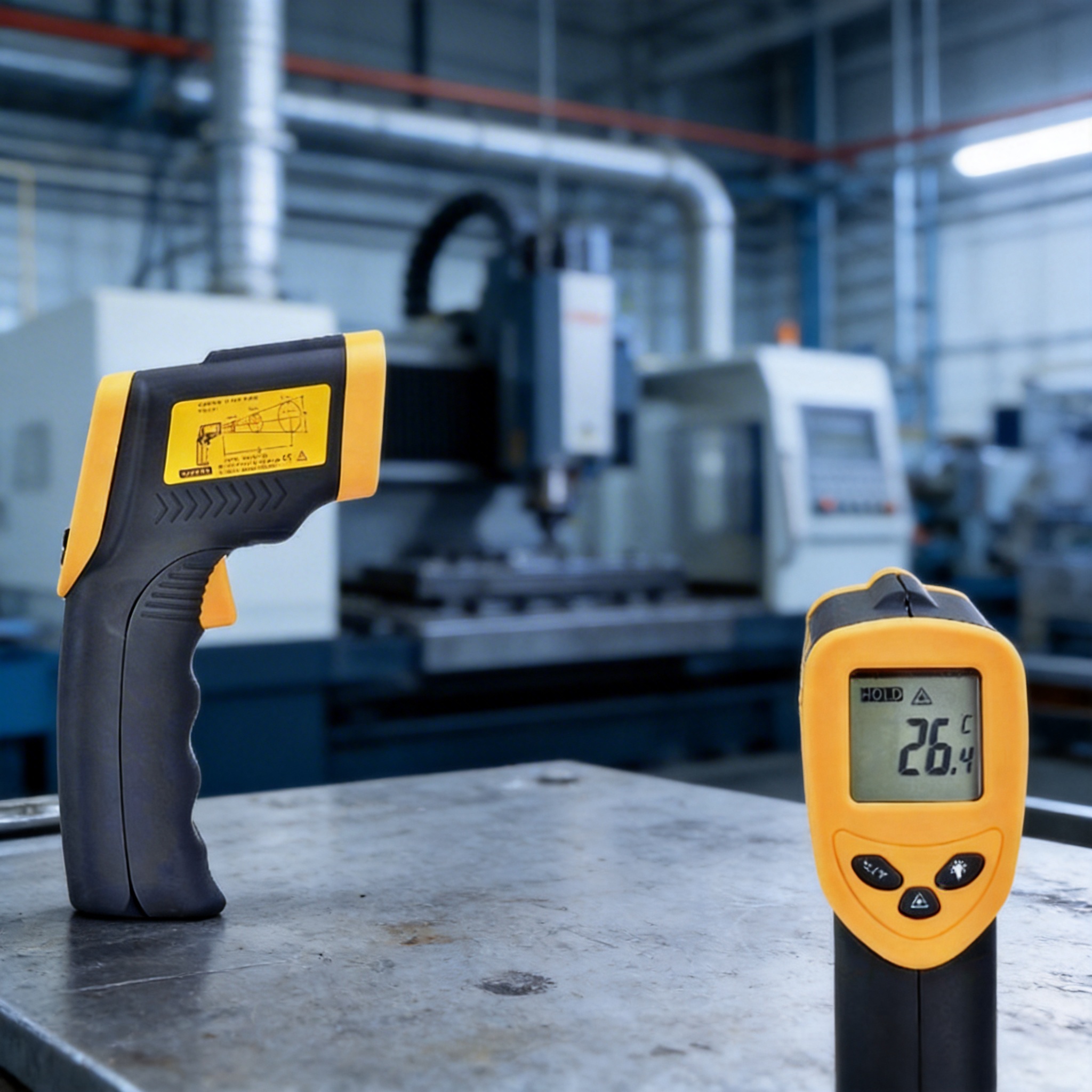 深圳现货批发手持式测温枪工业非接触式红外线测温仪DT8380