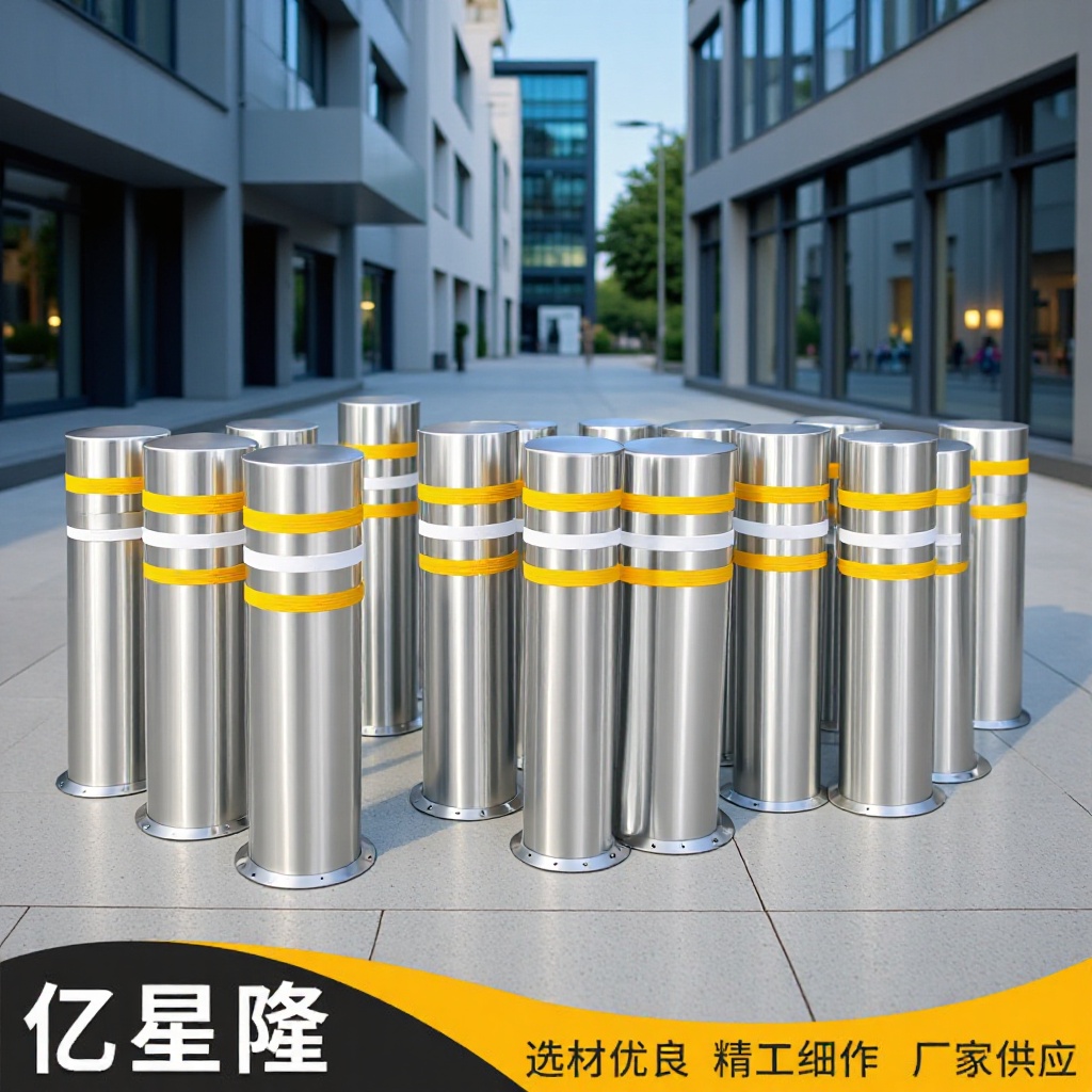 批发固定款不锈钢路桩304警示车挡防撞隔离柱柱坚固