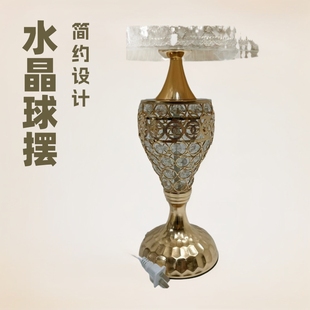 Modern Simple Style European Style Crystal Table Lamp Household Bedside Bedside Bedside Lamp Bedside Table Lamp
