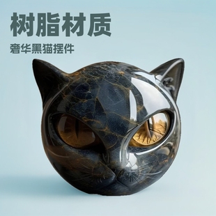 �羳�¿�Luxury black cat figurine���A��؈�[����֬�����ֹ�