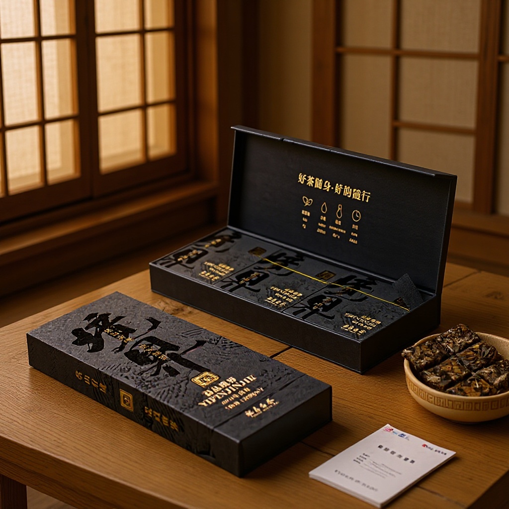 福鼎白茶正宗老境界茶叶紧压小方片礼盒装送长辈一条180克小茶饼