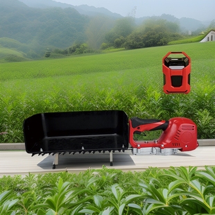Lithium Battery Backpack Tea Picking Machine Outdoor Rechargeable Hedge Trimmer Tea Cutting Machine Small Single Household Wireless Tea Picking Machine