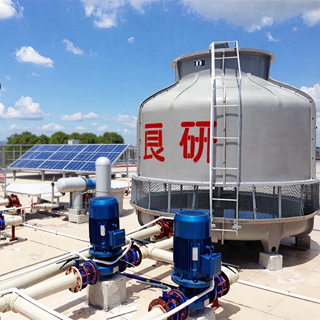 良研厂家供应批发60吨机械设备玻璃钢冷却水塔 散热塔 凉水塔