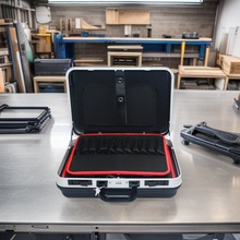 工具箱批发ABS工具箱防震 铝合金手提工具箱便携式防水工具箱too