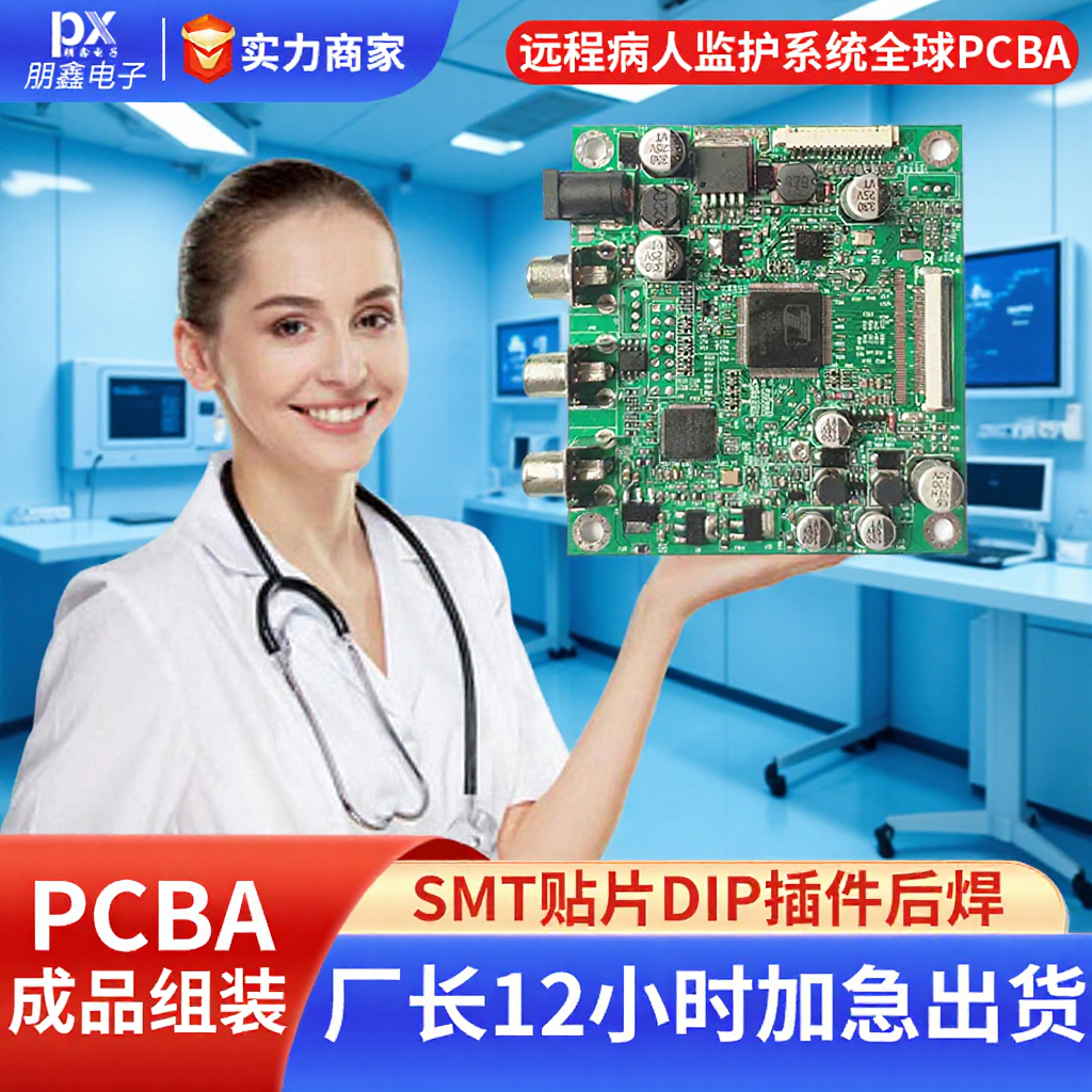 Factory direct supply circuit board smt patch dip plug-in medical device remote patient monitoring system pcba patch