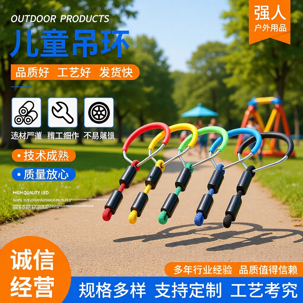 Hanging ring fitness Home Children children indoor adult pull-up pull ring fitness children color hanging ring