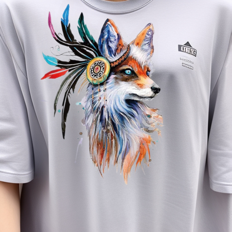 接单反光烫画图案2021新款热转印服装洗水唛烫标柯式烫画潮牌烫图