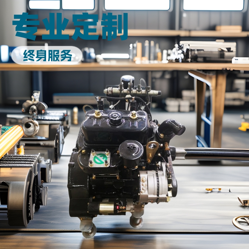 小型双缸水冷2105发动机 拖拉机改装车40马力双缸柴油机