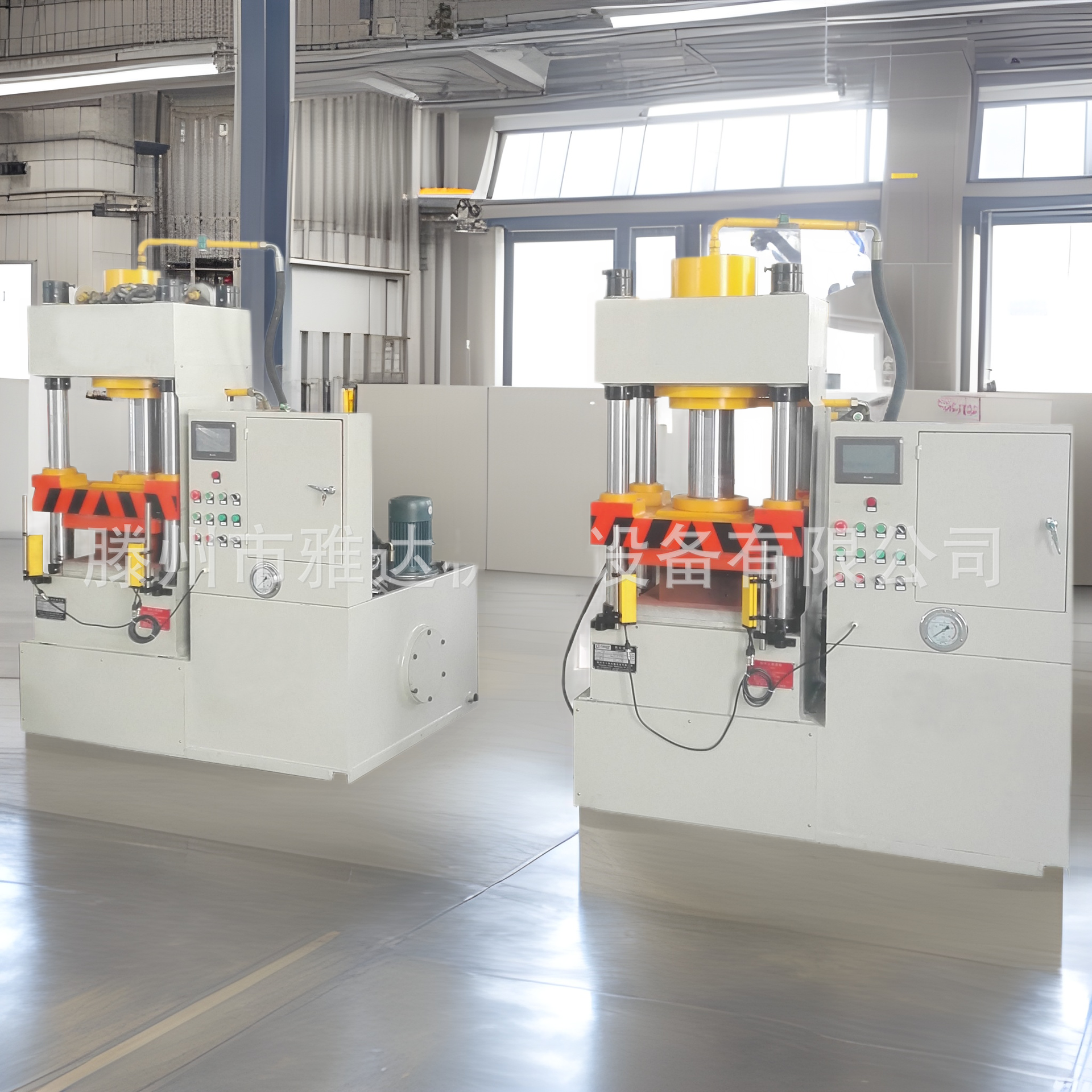 现货25吨小型四柱液压机光栅保护液压机小型快速油压机四柱冲压机